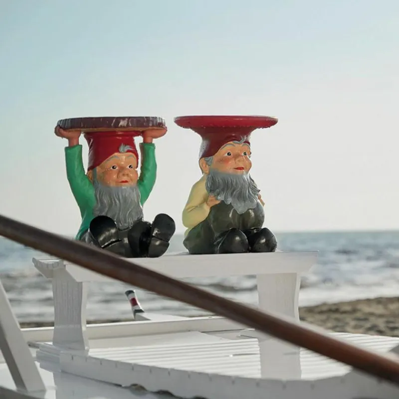 Clearance Gnomes Kabouter Napoleon Tuin Salon- En Bijzettafels