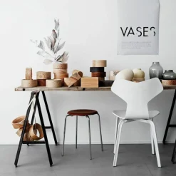 Sale Grand Prix Stoel Houten Onderstel Eetkamerstoelen