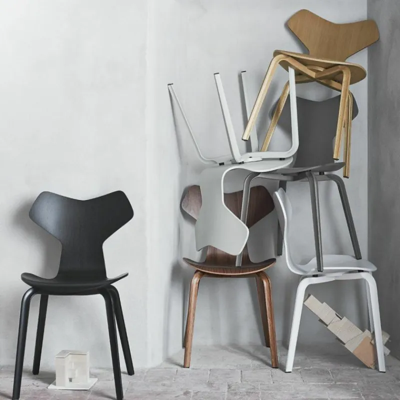Sale Grand Prix Stoel Houten Onderstel Eetkamerstoelen