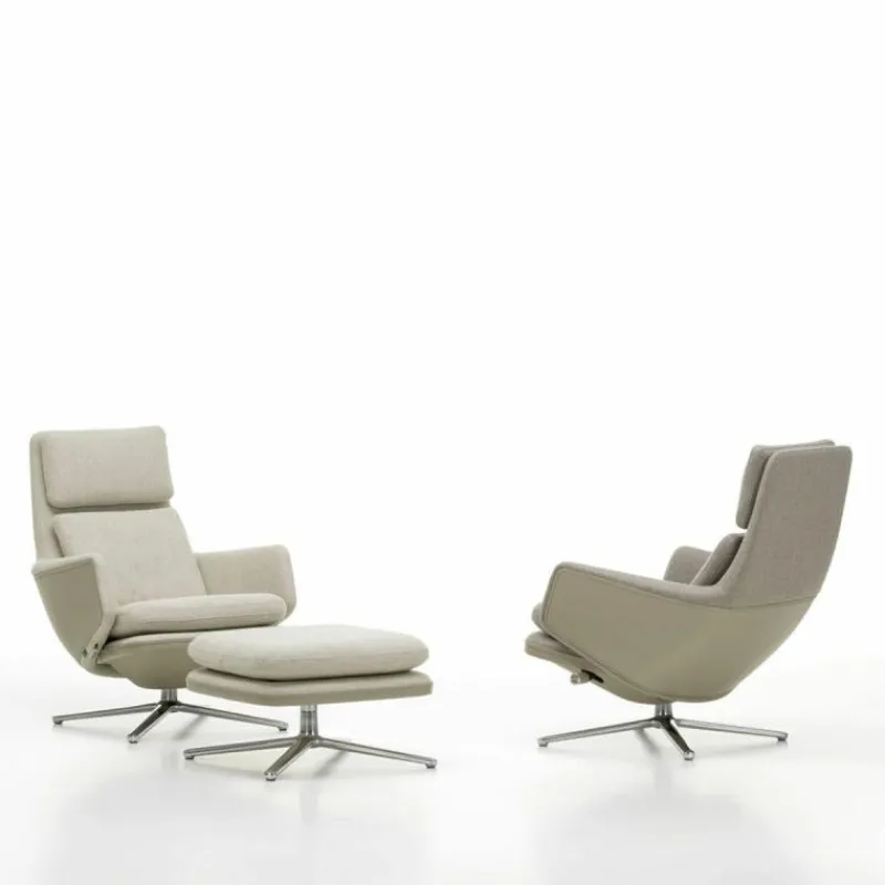 Discount Grand Relax Loungestoel + Ottoman Loungestoelen
