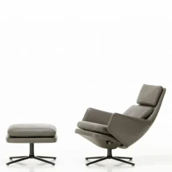 Discount Grand Relax Loungestoel + Ottoman Loungestoelen
