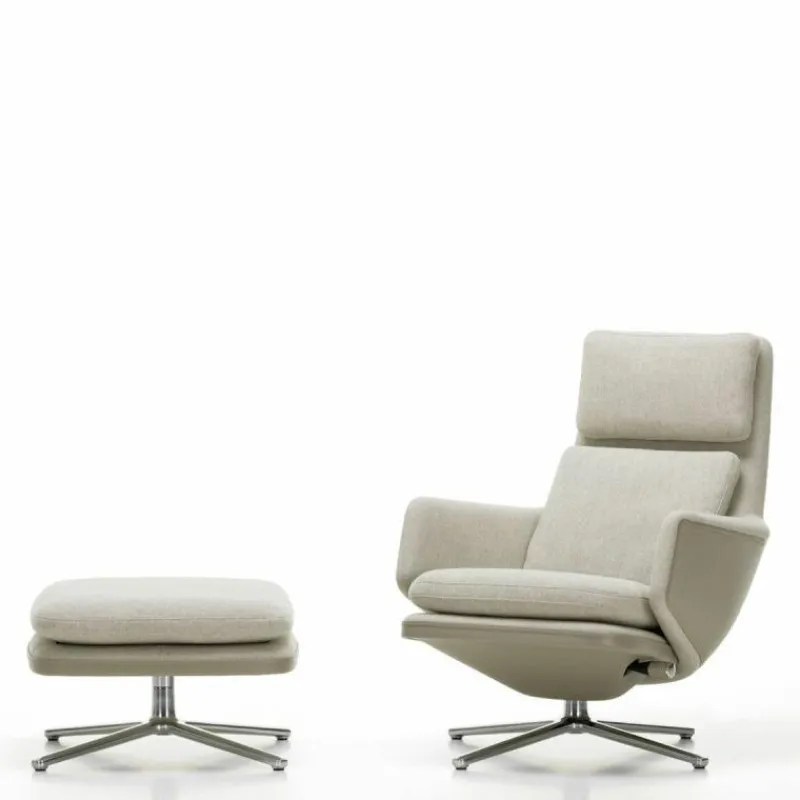 Discount Grand Relax Loungestoel + Ottoman Loungestoelen