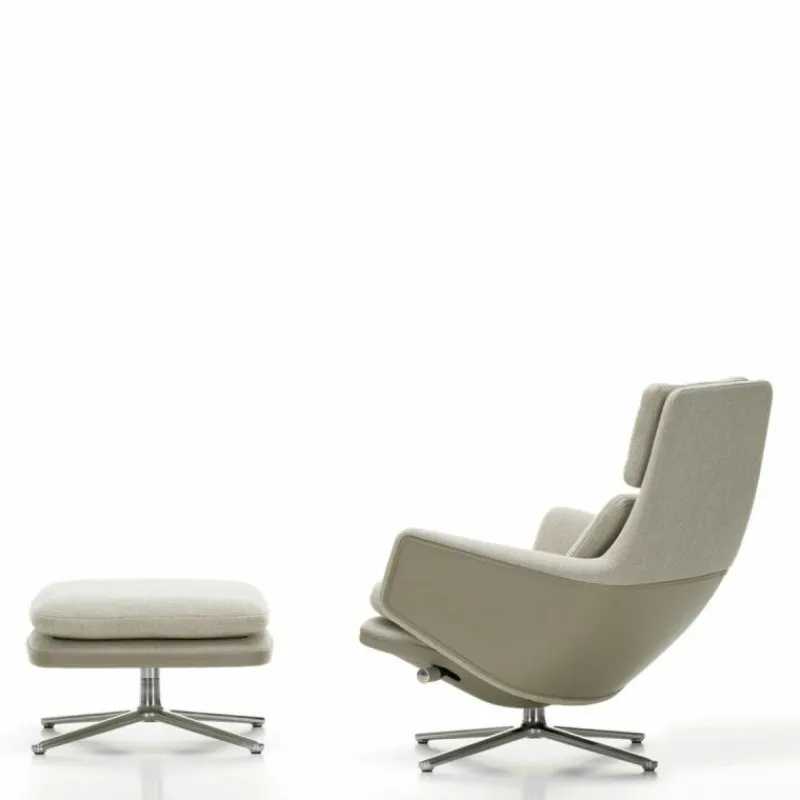 Discount Grand Relax Loungestoel + Ottoman Loungestoelen
