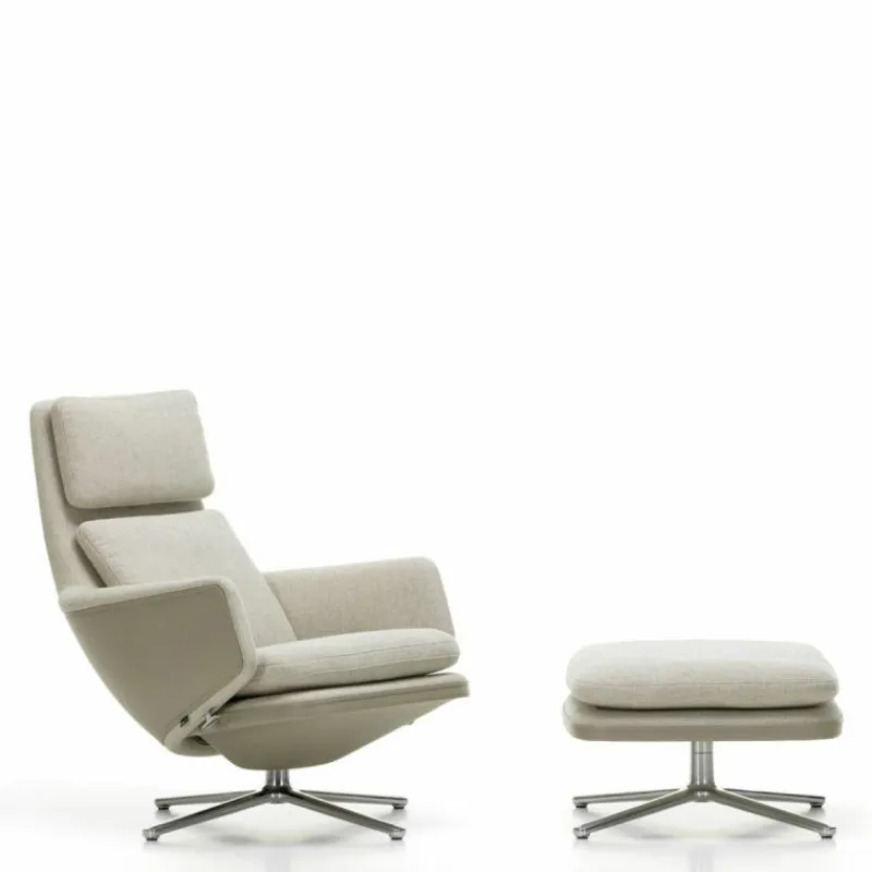 Discount Grand Relax Loungestoel + Ottoman Loungestoelen