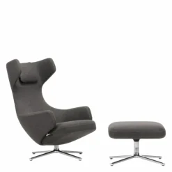 Clearance Grand Repos Loungestoel + Ottoman Loungestoelen