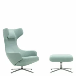 Clearance Grand Repos Loungestoel + Ottoman Loungestoelen