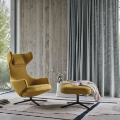 Clearance Grand Repos Loungestoel + Ottoman Loungestoelen