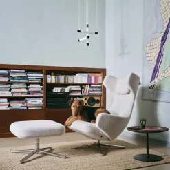 Clearance Grand Repos Loungestoel + Ottoman Loungestoelen