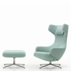 Clearance Grand Repos Loungestoel + Ottoman Loungestoelen