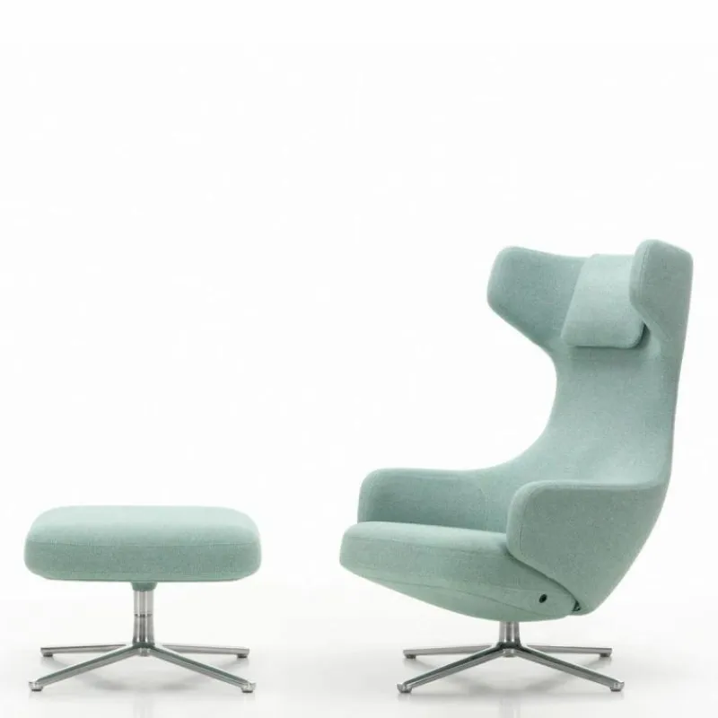Clearance Grand Repos Loungestoel + Ottoman Loungestoelen