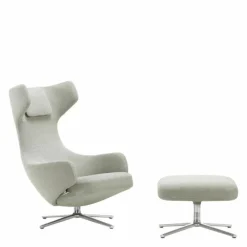 Clearance Grand Repos Loungestoel + Ottoman Loungestoelen
