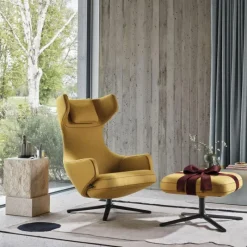 Clearance Grand Repos Loungestoel + Ottoman Loungestoelen
