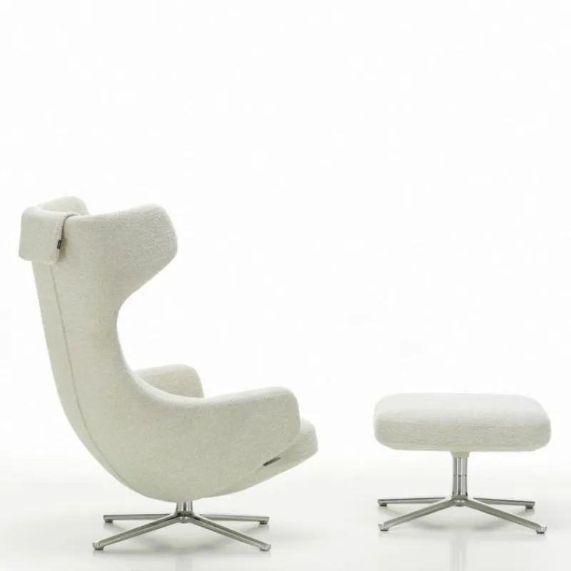 Clearance Grand Repos Loungestoel + Ottoman Loungestoelen