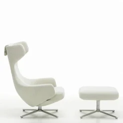 Clearance Grand Repos Loungestoel + Ottoman Loungestoelen