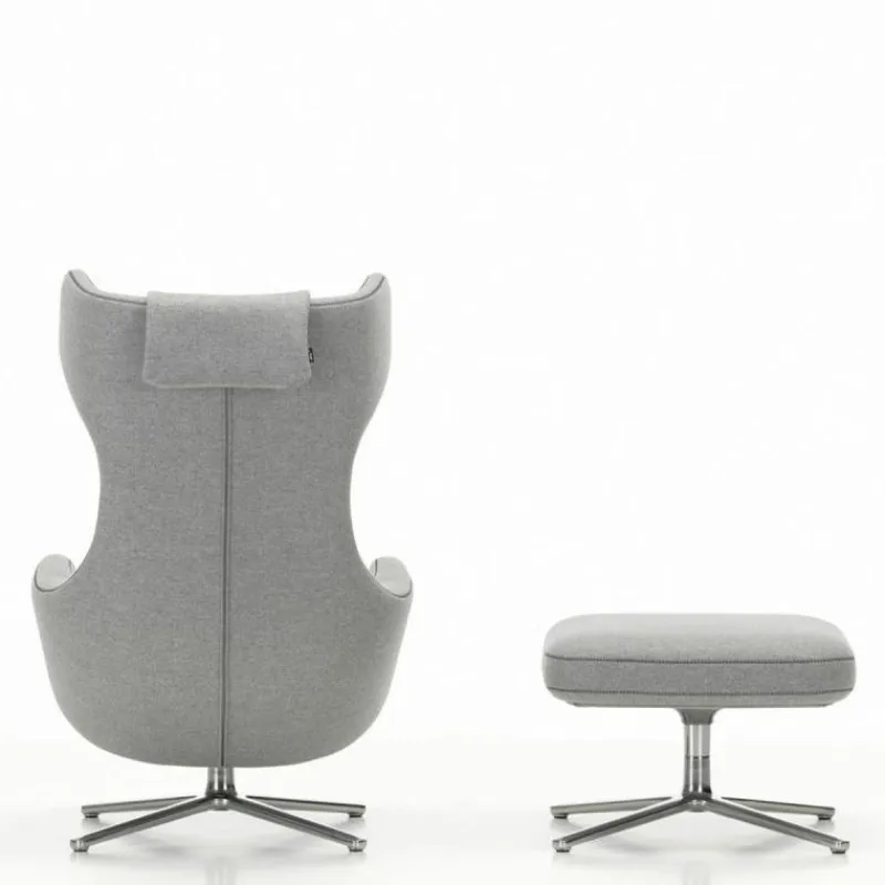 Clearance Grand Repos Loungestoel + Ottoman Loungestoelen