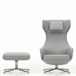 Clearance Grand Repos Loungestoel + Ottoman Loungestoelen