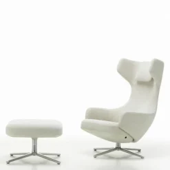 Clearance Grand Repos Loungestoel + Ottoman Loungestoelen