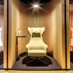 Clearance Grand Repos Loungestoel + Ottoman Loungestoelen