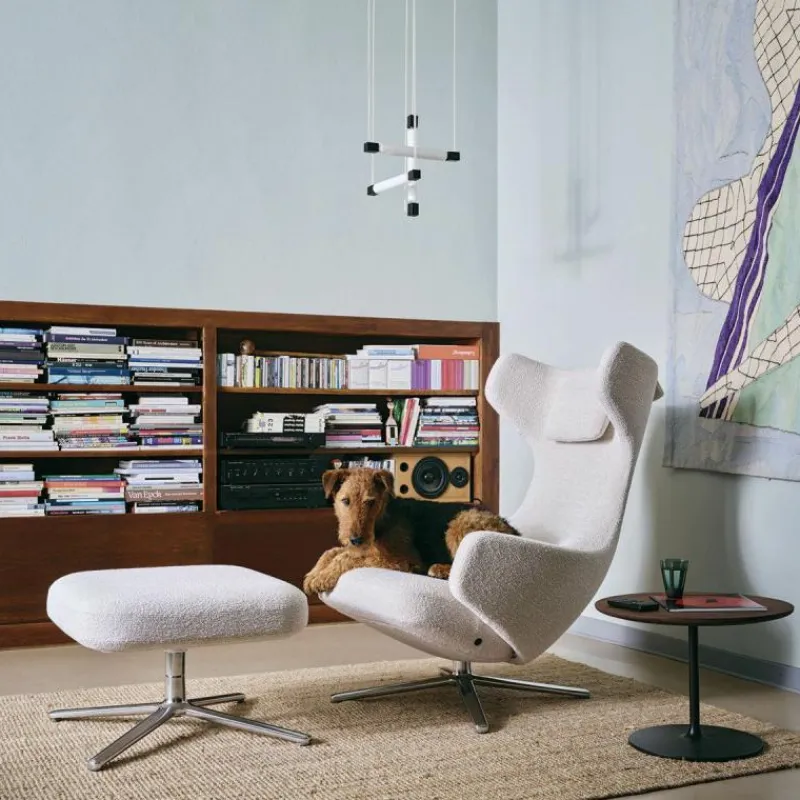 Clearance Grand Repos Loungestoel + Ottoman Loungestoelen