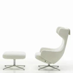 Clearance Grand Repos Loungestoel + Ottoman Loungestoelen