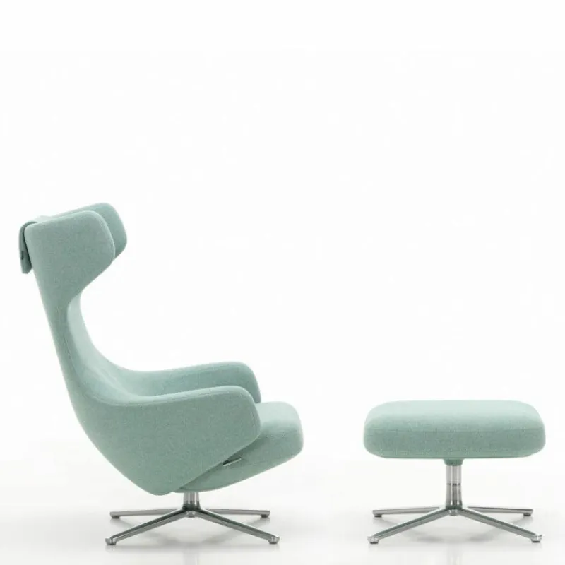 Clearance Grand Repos Loungestoel + Ottoman Loungestoelen