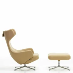 Clearance Grand Repos Loungestoel + Ottoman Loungestoelen