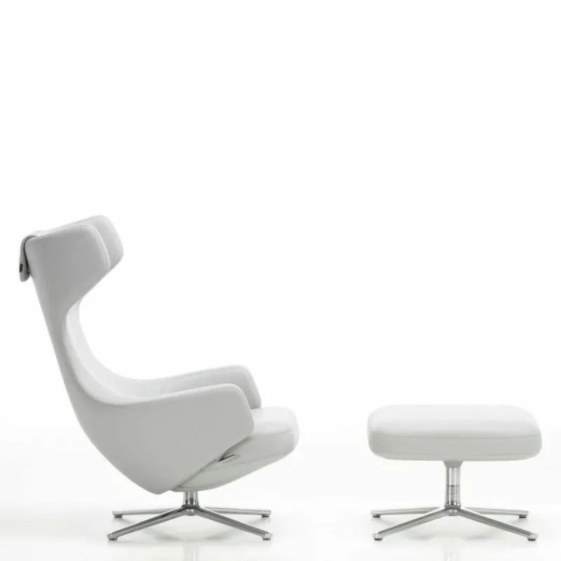 Clearance Grand Repos Loungestoel + Ottoman Loungestoelen
