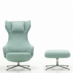 Clearance Grand Repos Loungestoel + Ottoman Loungestoelen