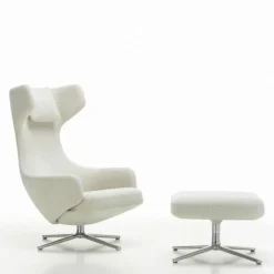 Clearance Grand Repos Loungestoel + Ottoman Loungestoelen