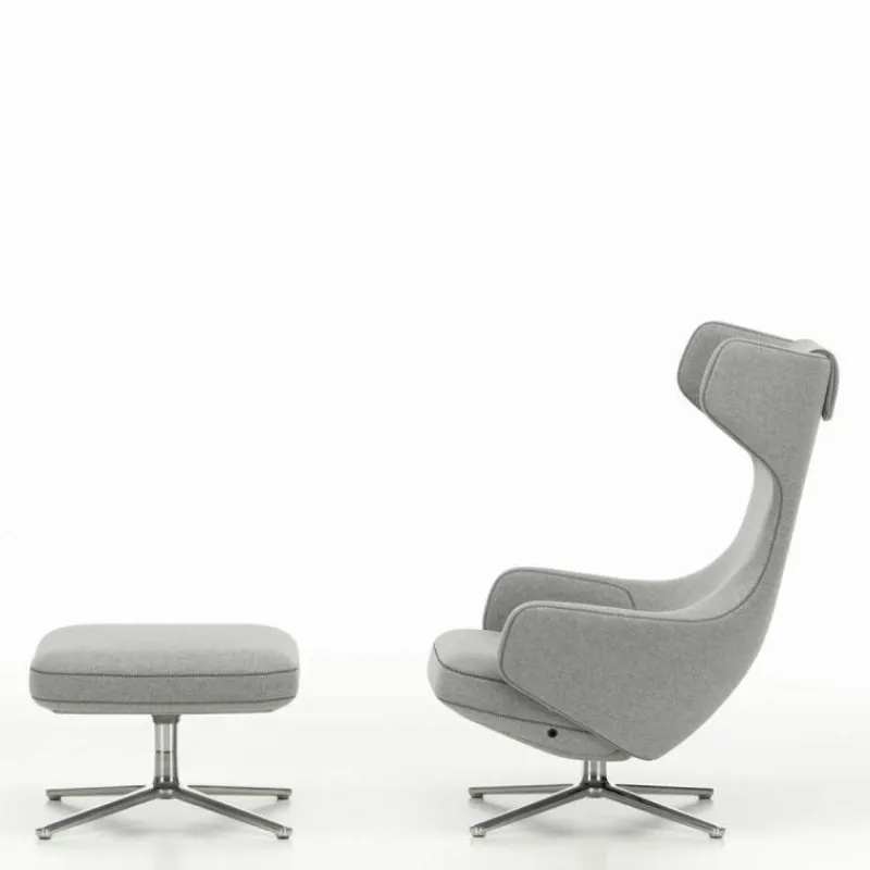 Clearance Grand Repos Loungestoel + Ottoman Loungestoelen