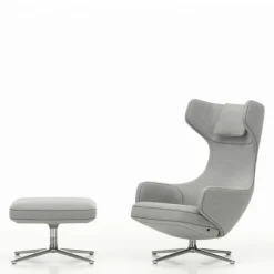 Clearance Grand Repos Loungestoel + Ottoman Loungestoelen