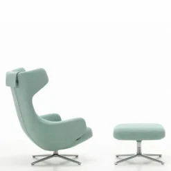 Clearance Grand Repos Loungestoel + Ottoman Loungestoelen