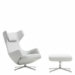Clearance Grand Repos Loungestoel + Ottoman Loungestoelen