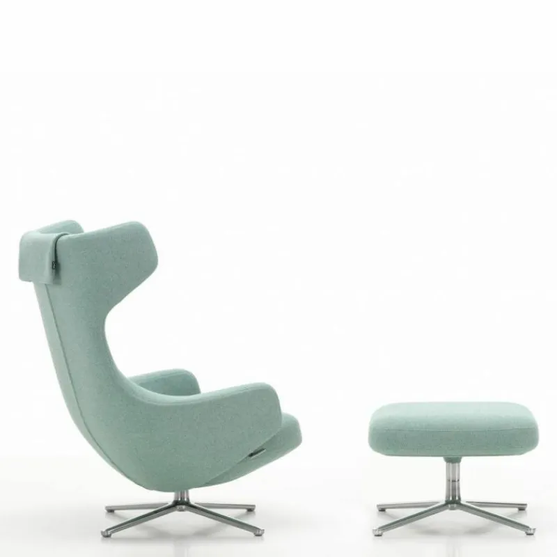 Clearance Grand Repos Loungestoel + Ottoman Loungestoelen