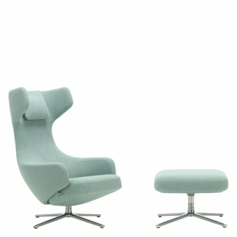 Clearance Grand Repos Loungestoel + Ottoman Loungestoelen
