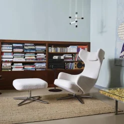 Clearance Grand Repos Loungestoel + Ottoman Loungestoelen
