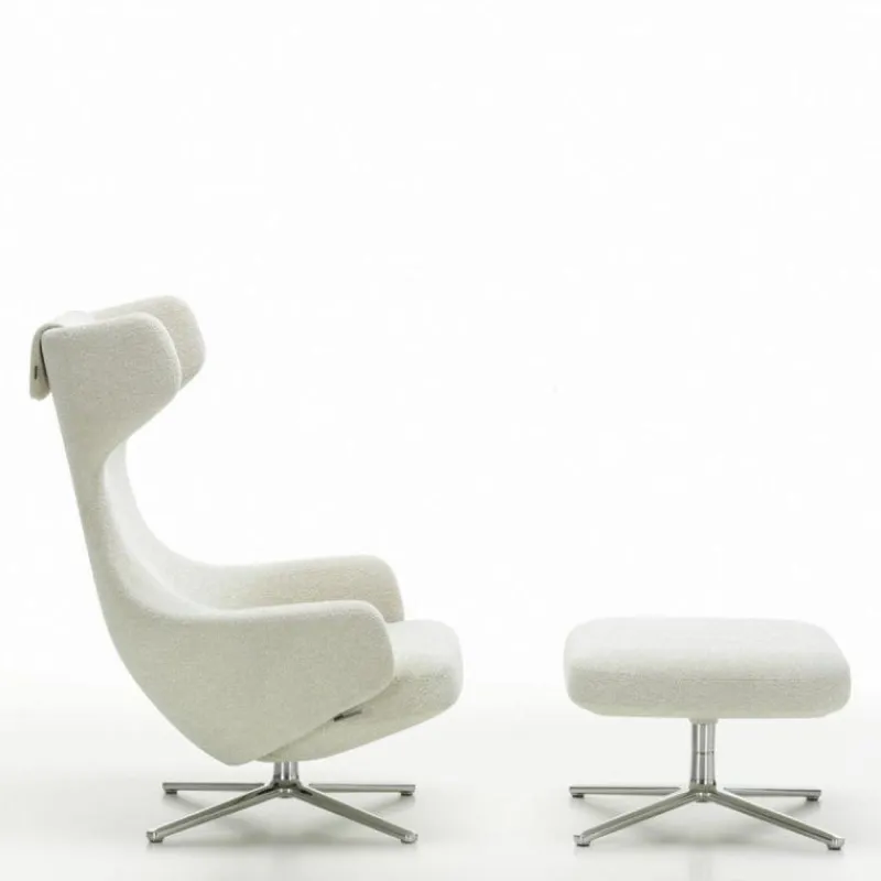 Clearance Grand Repos Loungestoel + Ottoman Loungestoelen