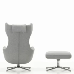 Clearance Grand Repos Loungestoel + Ottoman Loungestoelen