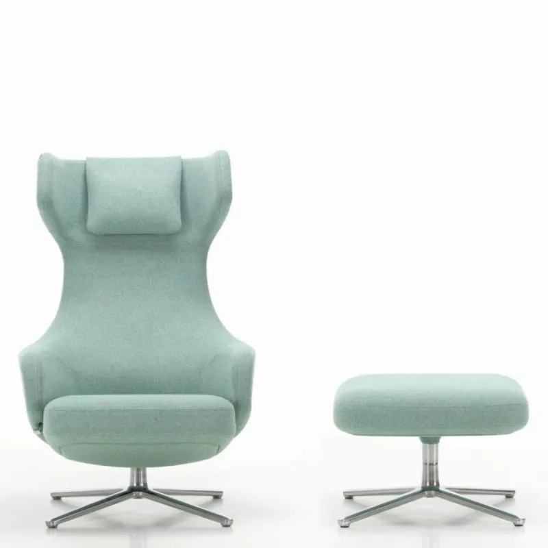 Clearance Grand Repos Loungestoel + Ottoman Loungestoelen