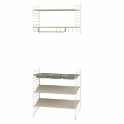 Hot Hal Combinatie 2 Opbergsystemen|Wandkasten
