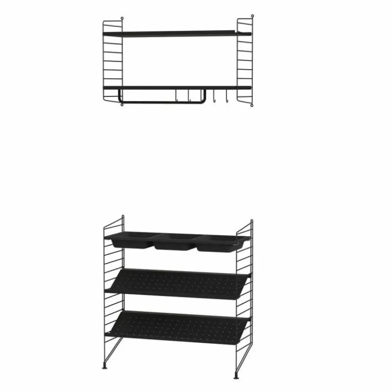 Hot Hal Combinatie 2 Opbergsystemen|Wandkasten