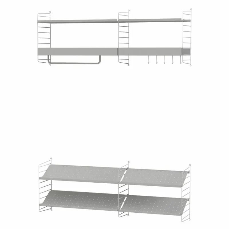 Outlet Hal Combinatie 8 Opbergsystemen|Wandkasten