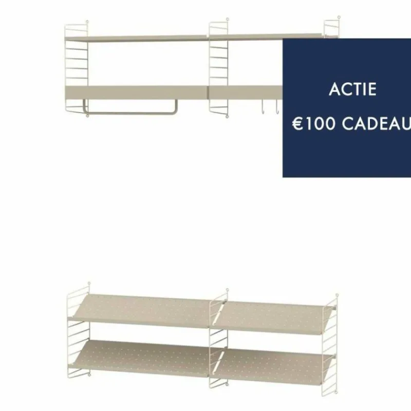 Outlet Hal Combinatie 8 Opbergsystemen|Wandkasten