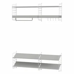 Outlet Hal Combinatie 8 Opbergsystemen|Wandkasten