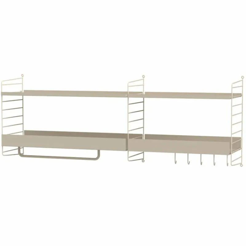 Discount Hal Combinatie 10 Kapstokken|Opbergsystemen