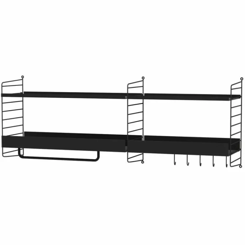 Discount Hal Combinatie 10 Kapstokken|Opbergsystemen