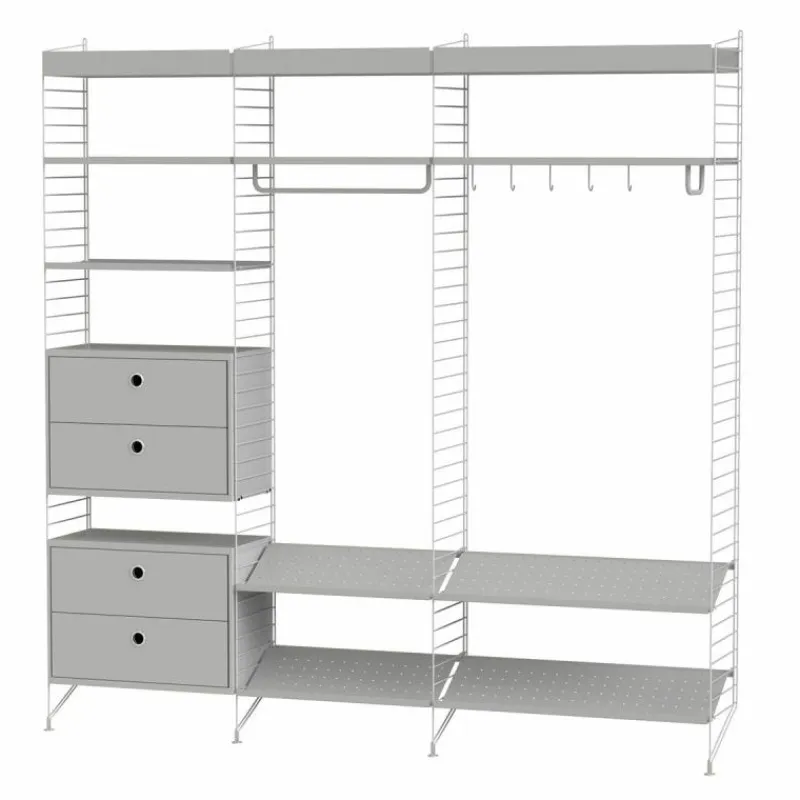 Best Hal Combinatie 16 Opbergsystemen|Wandkasten