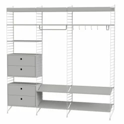 Best Hal Combinatie 16 Opbergsystemen|Wandkasten