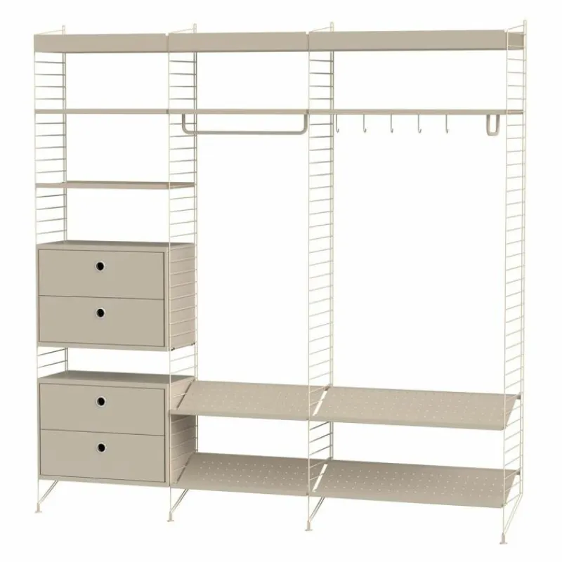 Best Hal Combinatie 16 Opbergsystemen|Wandkasten