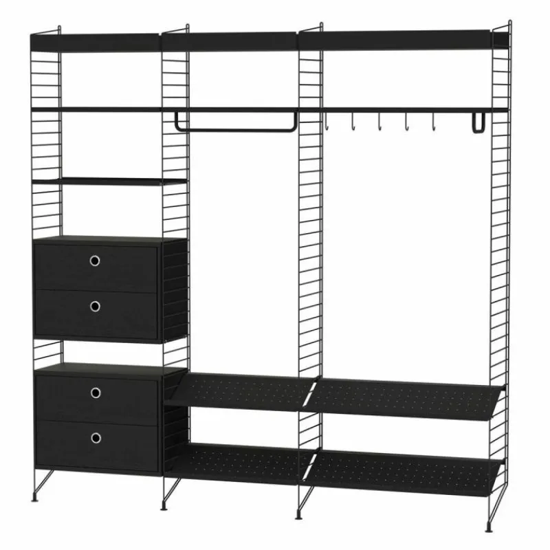 Best Hal Combinatie 16 Opbergsystemen|Wandkasten